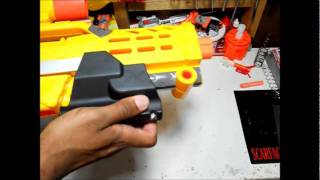 Xplorer Nerf Longshot Front Grip Review [upl. by Anyrtak461]