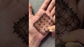 Simple mehendi design shorts mehndi youtubeshorts ytshorts mehndidesign henna [upl. by Edson]