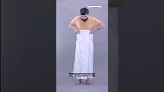 How to wear Ihram while perform Umrah or Hajj [upl. by Rosmarin]