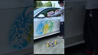 P770Multifunction adhesive remover does not damage the original car paint Glass oil film remover [upl. by Niel]