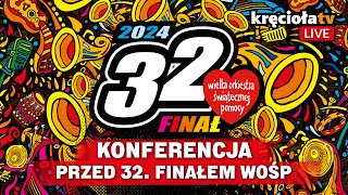 Konferencja przed 32 Finałem WOŚP [upl. by Lucrece913]