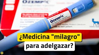 Ozempic para perder peso ¿es SEGURO usarlo [upl. by Ataga]