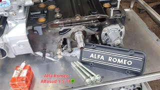 Alfa Romeo Alfasud 15 TI Quadrifoglio Verde Engine Rebuild [upl. by Mosnar]