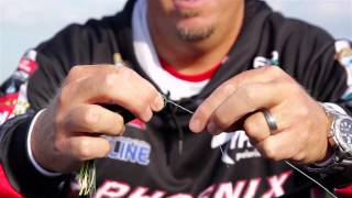 How to Tie the Trilene Knot for Bass Fishing [upl. by Aivatnahs298]