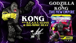 Godzilla x Kong ™ The New Empire ™ Kong mit BEAST Glove  Bio Mimic Heav  Playmates Toys ® [upl. by Anal571]