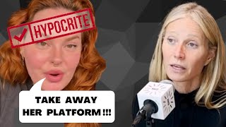 Tess Holliday V Gwyneth Paltrow  Fat Acceptance TikTok Cringe [upl. by Ahcsap]