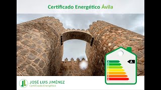 Certificado Energético Ávila certificadoenergético CertificadoEficienciaEnergética avila [upl. by Vlada]