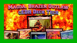 🔥Análisis de MAGDA BRAZEN OUTLAW 🔥 combo enanos artefactos cEDH Commander EDH MTG Magic [upl. by Farica]