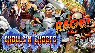 RETRO RAGE Ghouls N Ghosts Arcade [upl. by Denbrook]