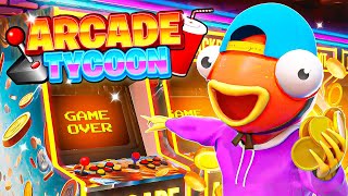 GUIDE ARCADE TYCOON MAP FORTNITE CREATIVE  VIP CODE LOCATIONS HIDDEN ARCADE MACHINE [upl. by Hillegass]