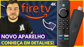 AMAZON FIRE TV STICK 4K CHEGOU VALE A PENA COMPRAR [upl. by Atteloc]