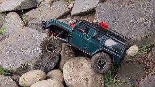 My TRX4M Defender gets heavy weight upgrades [upl. by Mckay923]