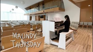 Ave Maria GCaccini  Maundy Thursday Service Organ Prelude 카치니의 아베마리아 오르간연주 [upl. by Ytrebil]