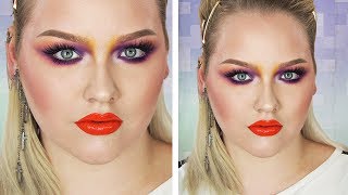 Color Crazy 1980s Makeup Tutorial [upl. by Llenrap]