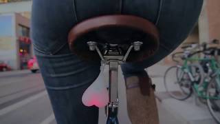 Luz para bicicleta con forma testículos [upl. by Harrie399]