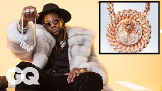 2 Chainz Shows Off His Insane Jewelry Collection  GQ [upl. by Ahseenak186]