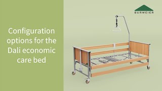 Dali economic care bed  Configuration options  Burmeier [upl. by Salsbury]