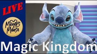 🔴LIVE  MAGIC KINGDOM  WALT DISNEY WORLD LIVE STREAM [upl. by Garrott]