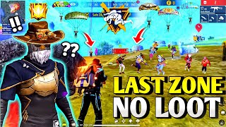 Last Zone No Loot Br Ranked  Free Fire Max [upl. by Lanza762]