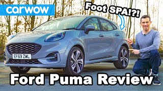 The Ford Puma has an onboard foot SPA REVIEW [upl. by Herwig]