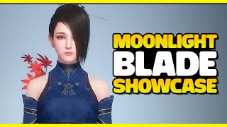 Moonlight Blade Character Creation amp Assassin Combat Showcase [upl. by Nesta]