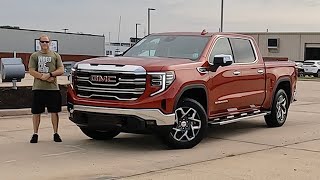 2024 GMC Sierra 1500 SLT  Do The Features MATCH The Price [upl. by Nylesoy]