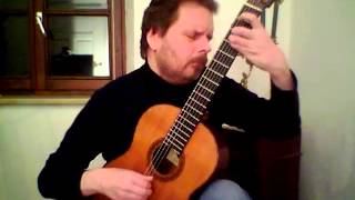 Leo Brouwer  Estudios Sencillos  No5 [upl. by Anaibib]