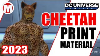 DCUO Cheetah Print Material [upl. by Namdor412]