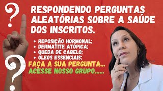 Aromaterapia para iniciantes  Perguntas e Respostas com a Dra Ingrid Teixeira  Live 14082024 [upl. by Naahsar765]