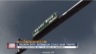 Construction on Selmon Expressway Extension to start in January 2018 [upl. by Ahsielat]