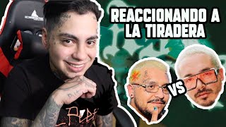 REACCIONANDO A CHRISTIAN NODAL VS JBALVIN LA TIRADERA [upl. by Rosecan377]