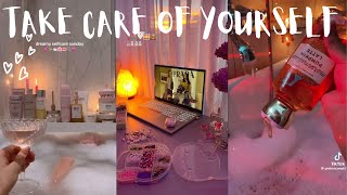 You Deserve It💕  Night Selfcare Routine✨ Tiktok Compilation  Tiktokquots Bar🌸 [upl. by Melantha957]