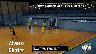 230925 HIGHLIGHTS LIGAVFS 2ª DIV RAYO VALENCIANO VS CARAMBOLO FS [upl. by Beaumont]