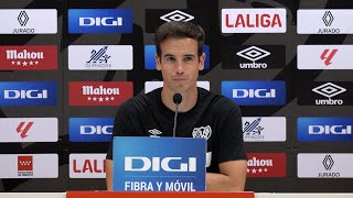 Íñigo Pérez previa RCD Espanyol  Rayo Vallecano [upl. by Cooe]