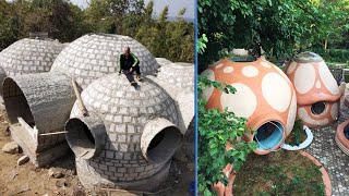 Our online student build himself a 5 room dome [upl. by Ridglea]