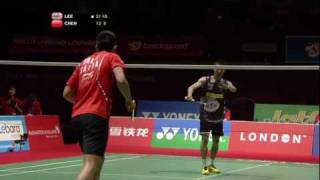 SF Session 1  MS  Lee CW vs Chen J  Yonex BWF World Champs 11 [upl. by Hanser]