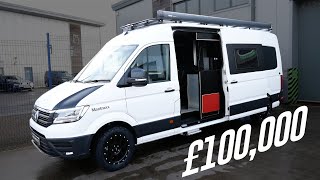 Inside a 2020 VW Crafter Camper Conversion Worth £100000  VAN LIFE TOUR [upl. by Marguerite]