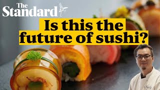 What is crystal sushi Checking out Londons latest food trend [upl. by Napoleon]