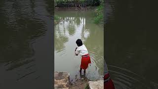 collecting water sample to find zooplankton and phytoplankton nature [upl. by Eceerahs]