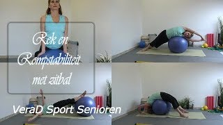 Core Stability oefeningen rug en buikspieroefeningen Fitness Workout Met Vera De [upl. by Amar]