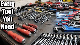 Every Single Tool You Need To Start Working On Cars Full List [upl. by Jasmine]