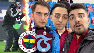 TARAFTAR SAHAYA İNDİ SAHA KARIŞTI TÜM GÖRÜNTÜLER  Trabzonspor 23 Fenerbahçe Stad Vlog [upl. by Novelc]