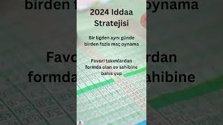 Iddaada Para Kazanma Garantili Strateji En karanlık sırları açıklıyoruz [upl. by Pauly]