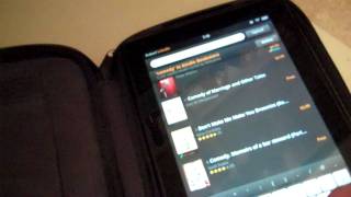 How to buy a book on the Amazon Kindle Fire [upl. by Ylliw]