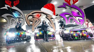 10 HELLCATS GO ON A POLICE CHASE ON CHRISTMAS ft SRT Len amp ShayV [upl. by Hoshi351]