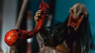 Neca Feral predator battle damage Diorama sdcc [upl. by Namus]