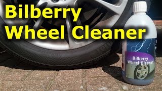 Bilberry Wheel Cleaner on a BMW alloy [upl. by Hpesoy]