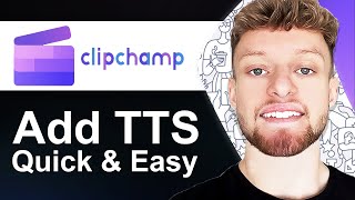 How To Add Text To Speech in Clipchamp Step By Step [upl. by Faustus]