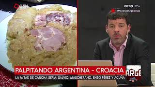 Palpitando Argentina  Croacia con comida croata [upl. by Castor]