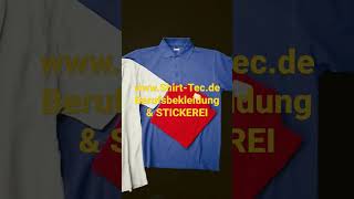 Arbeitsshirts Polo Shirts Berufsbekleidung Pique Poloshirt Logo STICKERE möglich [upl. by Olfe]